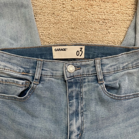 Light Wash Garage Jeans - Picture 3 of 3